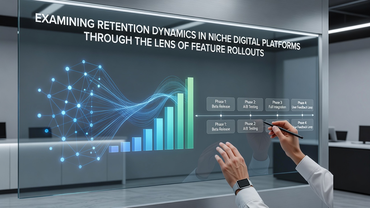Examining Retention Dynamics in Niche Digital Platforms Through the Lens of Feature Rollouts